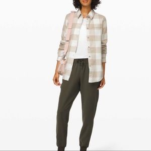 Full day ahead flannel button down- size 4